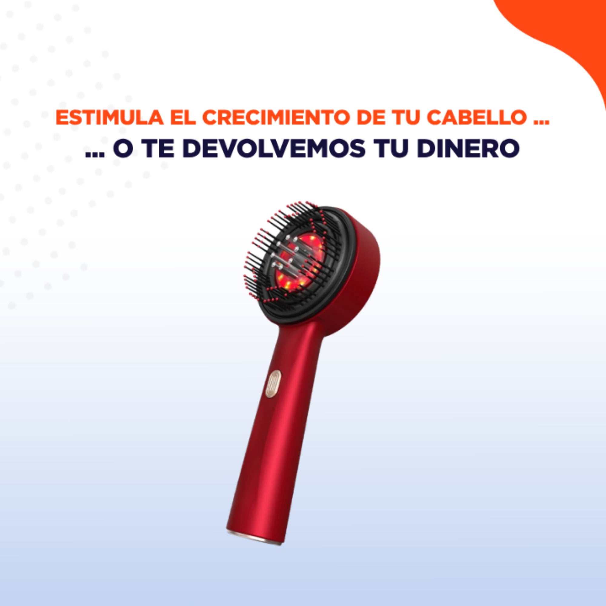 CombMassager | Aparato 3 en 1 para estimular y revitalizar el cuero cabelludo