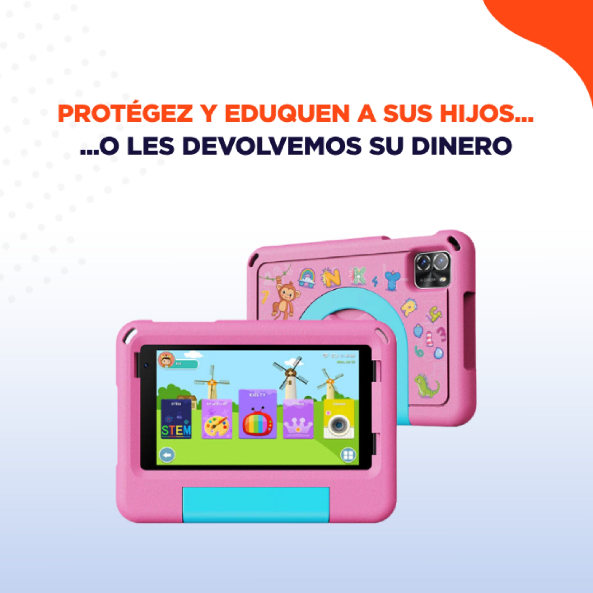 KidsTab || ¡La tableta educativa y divertida para los más pequeños!