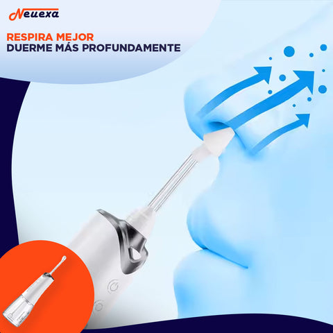NoseCleaner | Un dispositivo para eliminar las impurezas nasales y ayudar a respirar con facilidad.
