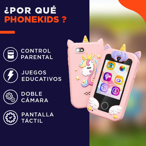 PhoneKids | El teléfono educativo que estimula la creatividad de su hijo.