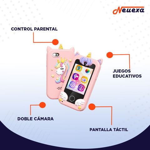 PhoneKids | El teléfono educativo que estimula la creatividad de su hijo.